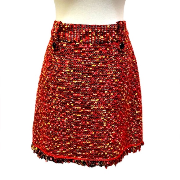 Barami Textured Tweed Vibrant Fringes - Picture 1 of 4